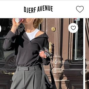 Djerf Avenue Getaway Top Black